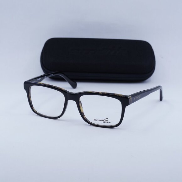 Final Price! Arnette AN7101 1182 Top Black/Havana Eyeglasses 51mm - Picture 1 of 12